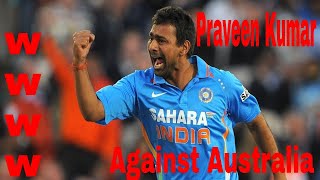 Praveen Kumar 4 Wickets Against Australia In VB Series Second Final 2008 [upl. by Nevaed41]