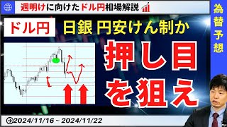 【週明け】日銀円安けん制でもドル円は円安！？クロス円は円高注意？【FX 為替予想】 [upl. by Doscher]