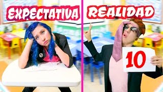 PRIMER DÍA DE CLASES  Expectativa vs Realidad  EL MUSICAL [upl. by Fillender98]