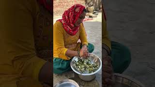 Winter Special Breakfast moolikibhurji villagefood villagekitchen sunilpalvlogs [upl. by Olivann]