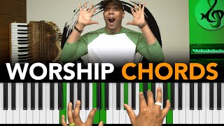 How To Play Worship Chords  Basic to AMAZING Reharmonization amp Substitution Chords [upl. by Hamimej845]