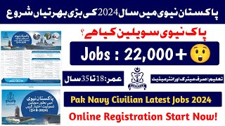 Pak Navy Civilian Jobs 2024  What Is Civilian  How To Apply Pak Navy CivilianOnline Registration [upl. by Akinaj470]