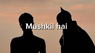 Mushkil hai sped up  Vishal mehra Rajkumar rao [upl. by Lyrak]