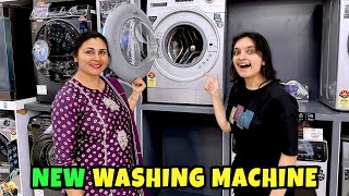 NEW WASHING MACHINE  Family life vlog  Aayu and Pihu Show [upl. by Linetta]