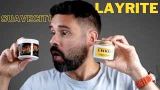 What a Difference Layrite VS Suavecito Original Hold Pomade [upl. by Dafodil]