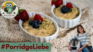 FrühstücksGlück aus deinem Thermomix®  Apfel Mandel Porridge in nur 10 Minuten [upl. by Brothers]