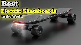 Top 10 Best Electric Skateboards [upl. by Alenoel17]