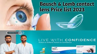 Unbelievable Bausch amp Lomb Contact Lens Prices for 2023 [upl. by Dadinirt]