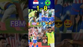 Paraguay vs Brazil 10 Highlights Goals🔥🇵🇾🇧🇷shorts paraguay brazil football viralvideovinicius [upl. by Lessig]