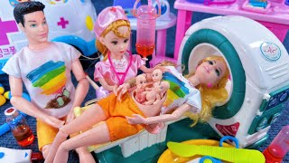 10 Minutes Satisfying with Unboxing Pregnant Woman First Aid Delivery Play Set ASMR  Review Toys [upl. by Airdni]