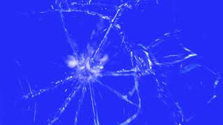 Glass broken green screen effect 4K 2024 New  No Copyright [upl. by Adihsaar]