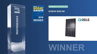 Hanwha Q CELLS  QPEAK DUOG5 Solar Module  Intersolar AWARD 2018 Winner [upl. by Airolg]