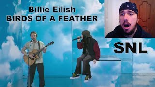 Billie Eilish  BIRDS OF A FEATHER  SNL  REACTION [upl. by Lorne]