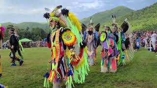 Cherokee Pow Wow Grand Entry July 2022 [upl. by Oicnanev235]