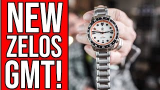 Best GMT Watch around 500 Zelos Mako GMT 300 is Fire [upl. by Lavern447]