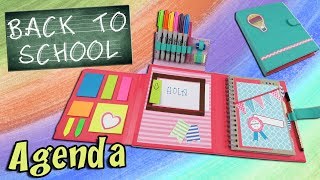 DIY NOTEBOOK ORGANIZER  HOW TO MAKE A ORGANIZER BACK TO SCHOOL  aPasos Crafts DIY [upl. by Oedama]