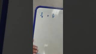 Adding and subtracting fractions with unlike denominators standard algorithm [upl. by Enoyrt117]