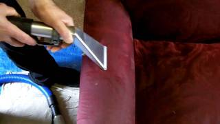 How to clean Dirty Arm Chair Upholstery [upl. by Elizabet]