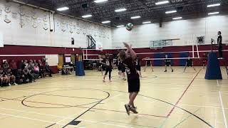 SR Boys Volleyball  ECRS vs BVCS  Set 2  October 26 2024 [upl. by Enileuqaj]