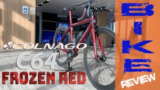 BIKE REVIEW 01  COLNAGO C64 FROZEN RED [upl. by Enid]