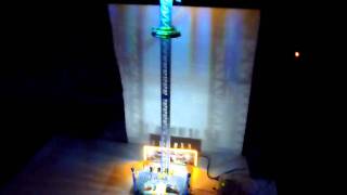 Faller Kirmes Power Tower 140325 mit SMD Beleuchtung [upl. by Janice]