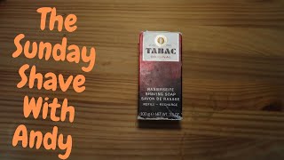 Andys Sunday Shave And a Tabac soap stick [upl. by Rodmur996]