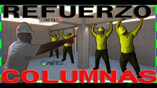 👀🏠Como REFORZAR COLUMNAS VIGAS y 👷‍♂️LOSA de tu Casa si quieres construir más [upl. by Akram]