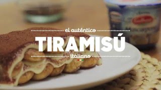 Receta del Tiramisú Italiano con Mascarpone Galbani en 1 minuto [upl. by Nade]