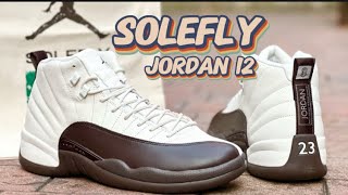 EARLY LOOK Jordan 12 Solefly These are premium [upl. by Gayle538]