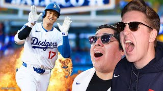 FIRST TIME SEEING SHOHEI OHTANI HOMER AS A DODGER  Kleschka Vlogs [upl. by Oiluarb47]