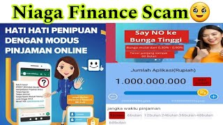 Niaga Finance pinjaman penipu Niaga finance Fake scam [upl. by Tenay]