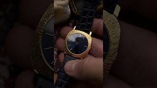 1980s bark finished Patek Philippe in 18k yellow gold Have you ever seen this piece watches [upl. by Ssitnerp31]