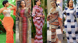 mishono ya Vitenge beautiful ankara Styles bubu gown dress [upl. by Ellezaj]