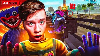 FREE FIRE MESTRE E POPPY PLAYTIME 2🏆 APELAPATO LIVE ON 💙 MEGA [upl. by Spiers]