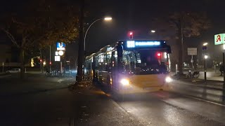 Bus Berlin  Mitfahrt im X11 von U Krumme Lanke bis S Lichterfelde Ost im Scania GN 18 4742 [upl. by Aile]