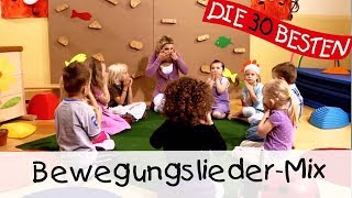 Kinderlieder BewegungsliederMix  Singen Tanzen und Bewegen  Kinderlieder [upl. by Sellihca]