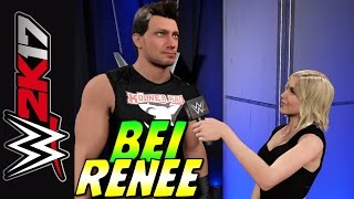 Interview mit Renee Young  WWE Karriere 2k17 054 [upl. by Annej]