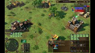 Age of Empires III Definitive Edition 2V2 Multiplayer Battle HARDEST [upl. by Careaga]