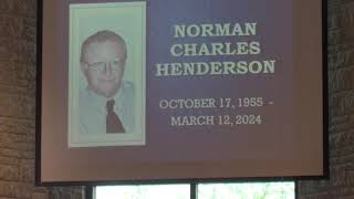 Norman Henderson Funeral  May 25 2024 [upl. by Odelet]