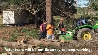 Volunteers Help Clean Up Joelton Storm Damage [upl. by Vada]