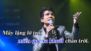 Karaoke  Câu Hò Bên Bờ Hiền Lương  Hồ Quang 8 [upl. by Zoarah246]