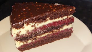 TORTA BLOODY BERY 🍰Za sve prilike 🍰torta sa kupinama asmr recipe [upl. by Melva]