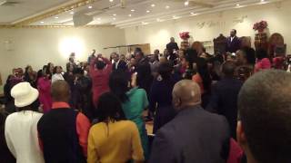 NEW LIFE TABERNACLE MASS CHOIR SINGING THEY THAT WAIT PART 2 [upl. by Ketchum255]