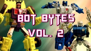 Bot Bytes Vol 2  Transformers Stop Motion Compilation [upl. by Bethanne946]