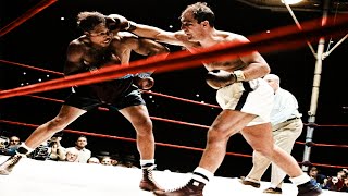 CLASSIC Rocky Marciano vs Archie Moore 2191955  Full Fight Colorized [upl. by Nwahs]