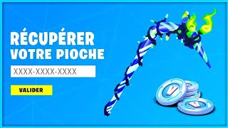 COMMENT AVOIR LA PIOCHE MINTY GRATUITEMENT  TUTO COMMENT UTILISER LE CODE  JE VOUS DONNE UN CODE [upl. by Astra985]