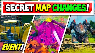 Fortnite Season 8 v1840  SECRET MAP CHANGES quotConstruction Sitequot NEW NARUTO Update [upl. by Eenal627]