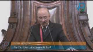 Doctorado Honoris Causa BUAP a Dieter Nohlen [upl. by Ryder859]