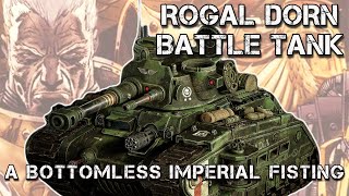 A Tankers View of the Rogal Dorn Battletank  Warhammer 40k [upl. by Eaton]