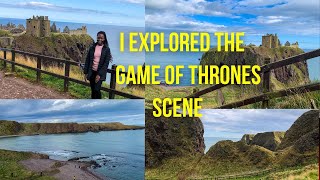 I Explored The Game Of Thrones Castle  Dunnottar Castle Stonehaven Scotland [upl. by Fregger916]